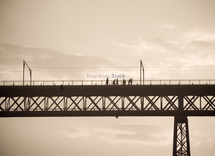 Puente Dom Luis I , Porto, Portugal