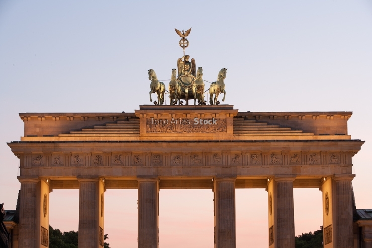 Puerta de Branderburgo Berlín Alemania