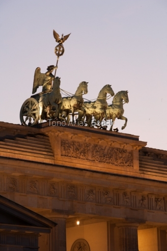 Puerta de Branderburgo Berlín Alemania