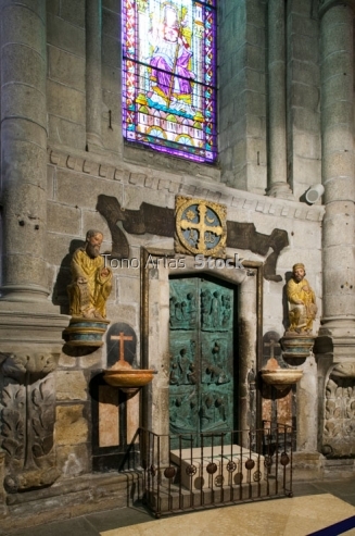 Puerta Santa,Catedral de  Santiago de Compostela, Galicia