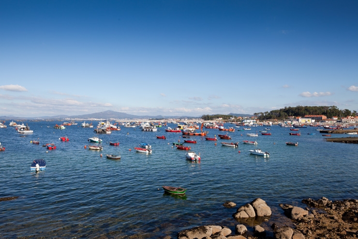 Puerto da Illa de Arousa, provincia de Pontevedra, Galicia