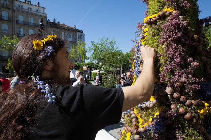 "Festa dos Maios" Ourense Galicia