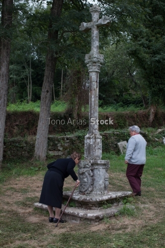 San Campio, Serra de Outes, provincia de A Coruña, Galicia