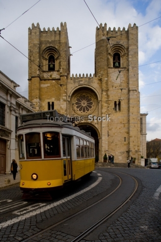 Sé cathedral, Lisbon. Portugal