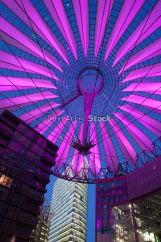 Sony Center  Potsdamer Platz. Berlín Alemania
