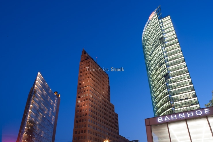 Sony Center. Potsdamer Platz. Berlin. Germany