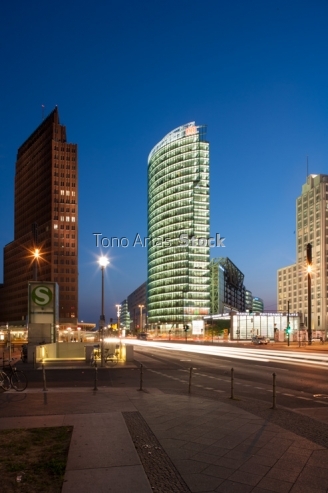Sony Center. Potsdamer Platz. Berlin. Germany