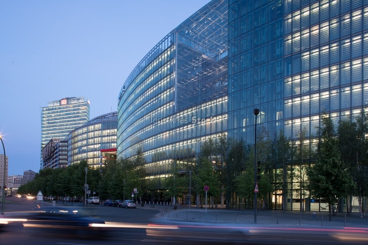Sony Center. Potsdamer Platz. Berlin. Germany