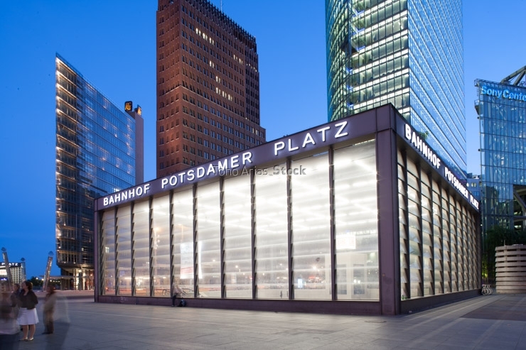 Sony Center. Potsdamer Platz. Berlin. Germany