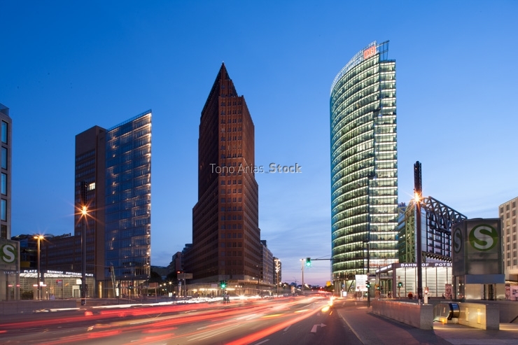 Sony Center. Potsdamer Platz. Berlin. Germany