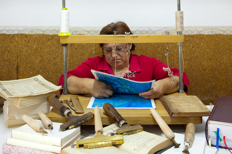 Taller de Encuadernación, A Estrada, Galicia