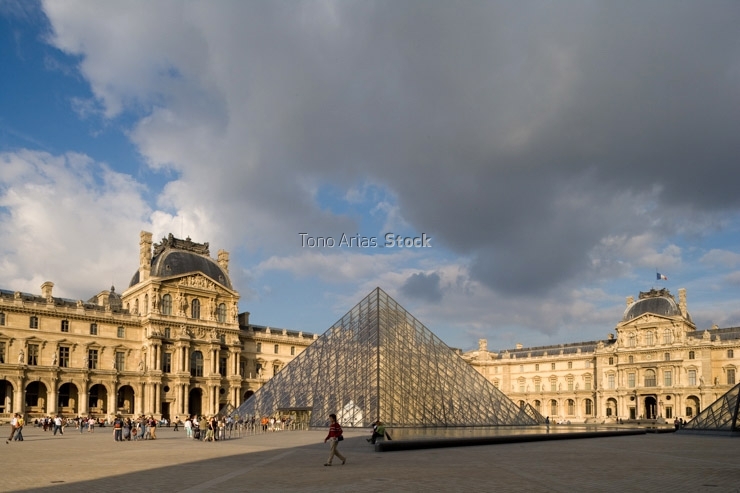 The Louvre national art museum