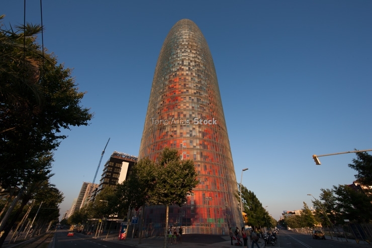 Torre Agbar Barcelona Cataluña
