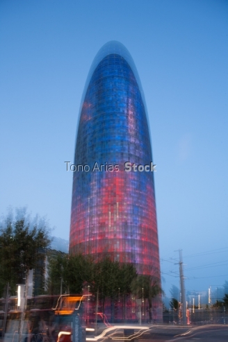 Torre Agbar Barcelona Cataluña