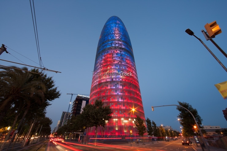 Torre Agbar Barcelona Cataluña