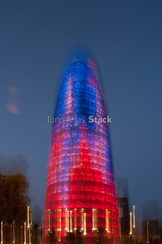 Torre Agbar Barcelona Cataluña