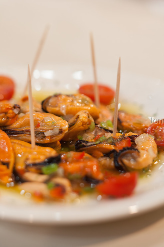 Vinagreta de Mejillones