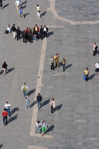Visitors paris,france,